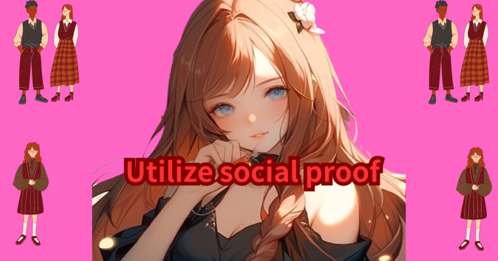 Utilize social proof