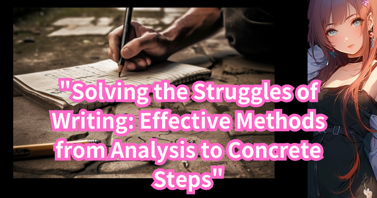 "Solving the Struggles of Writing: Effective Methods from Analysis to Concrete Steps"