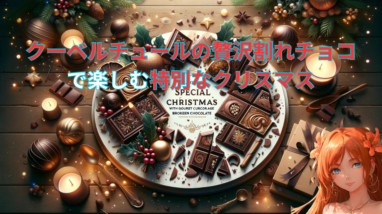 A special Christmas to enjoy with Couverture's luxurious cracked chocolate