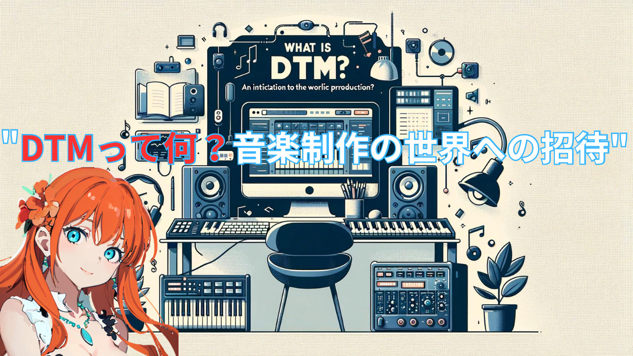"What is DTM? Invitation to the world of music production"
