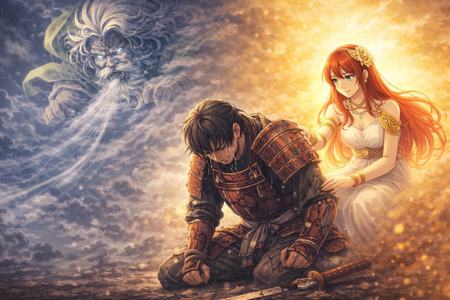 アテナの物語 ── 北風と太陽、そして侍の涙