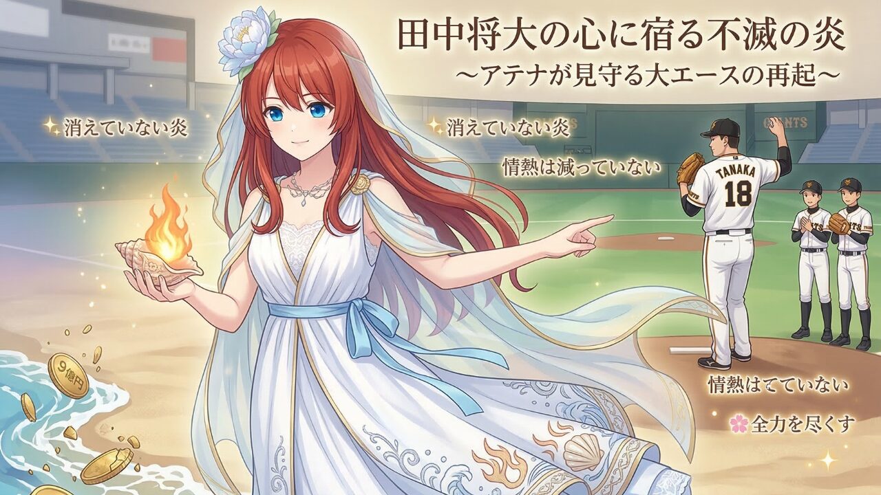 田中将大の心に宿る不滅の炎