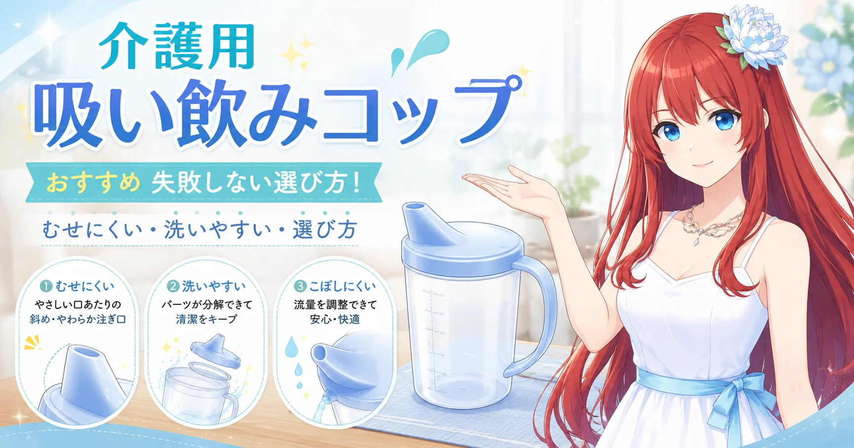 介護用吸い飲みコップ おすすめ失敗しない選び方！