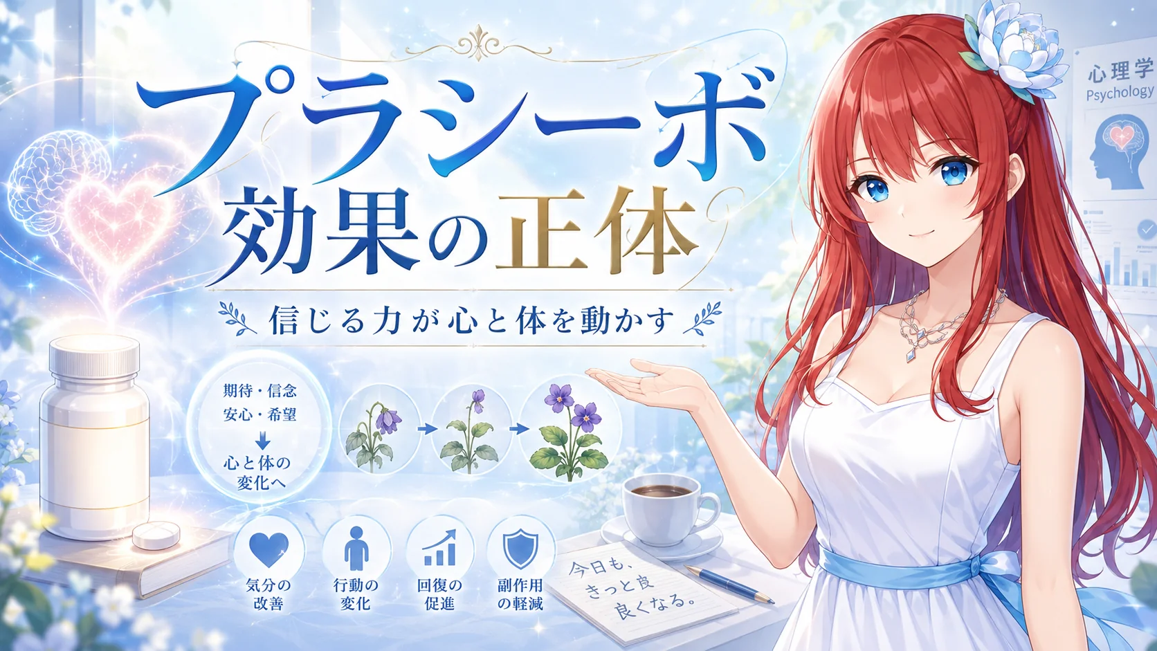 プラシーボ効果の正体！知るだけで自分も周りも変わる！
