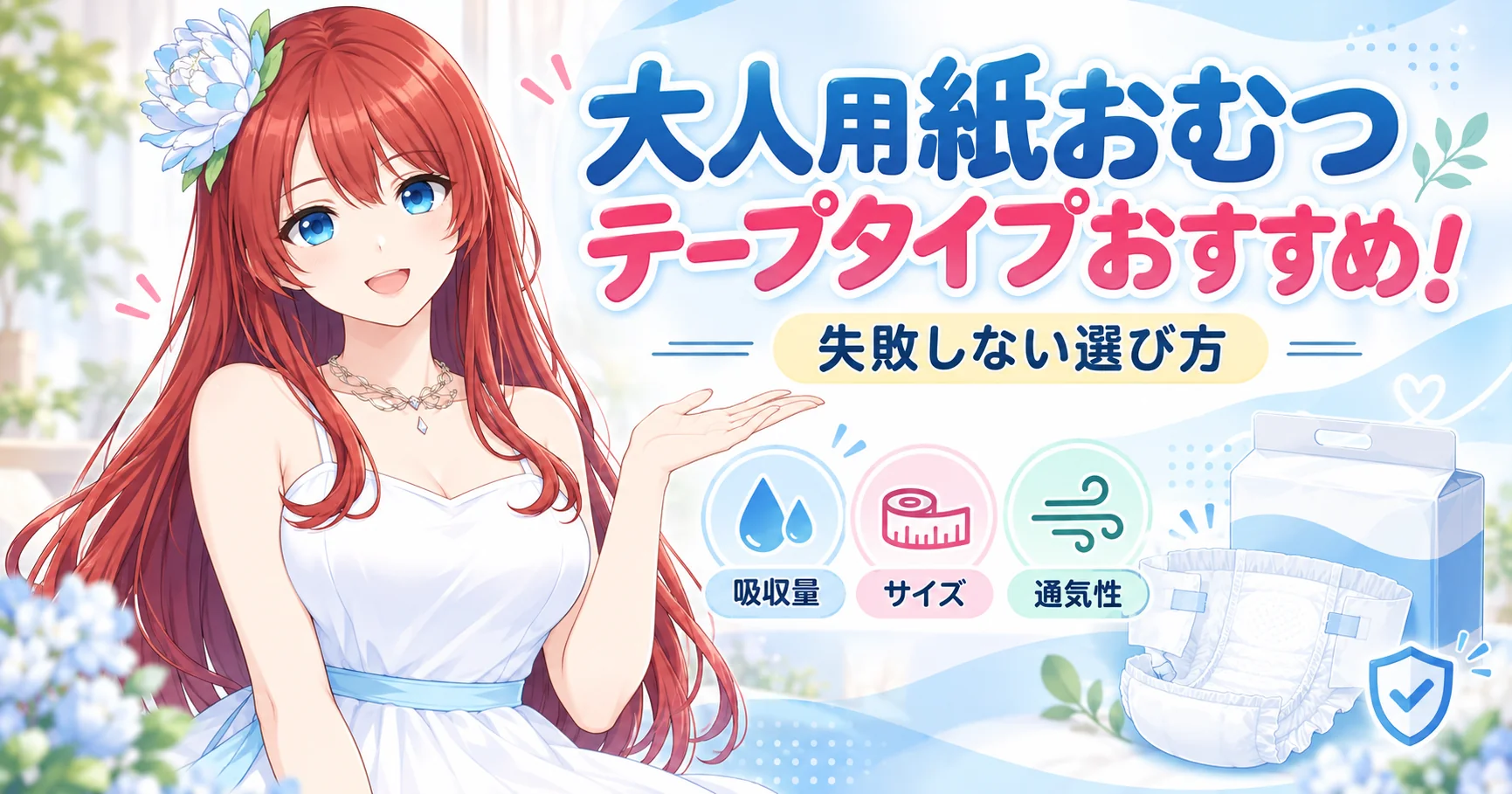 大人用紙おむつ テープタイプおすすめ！失敗しない選び方
