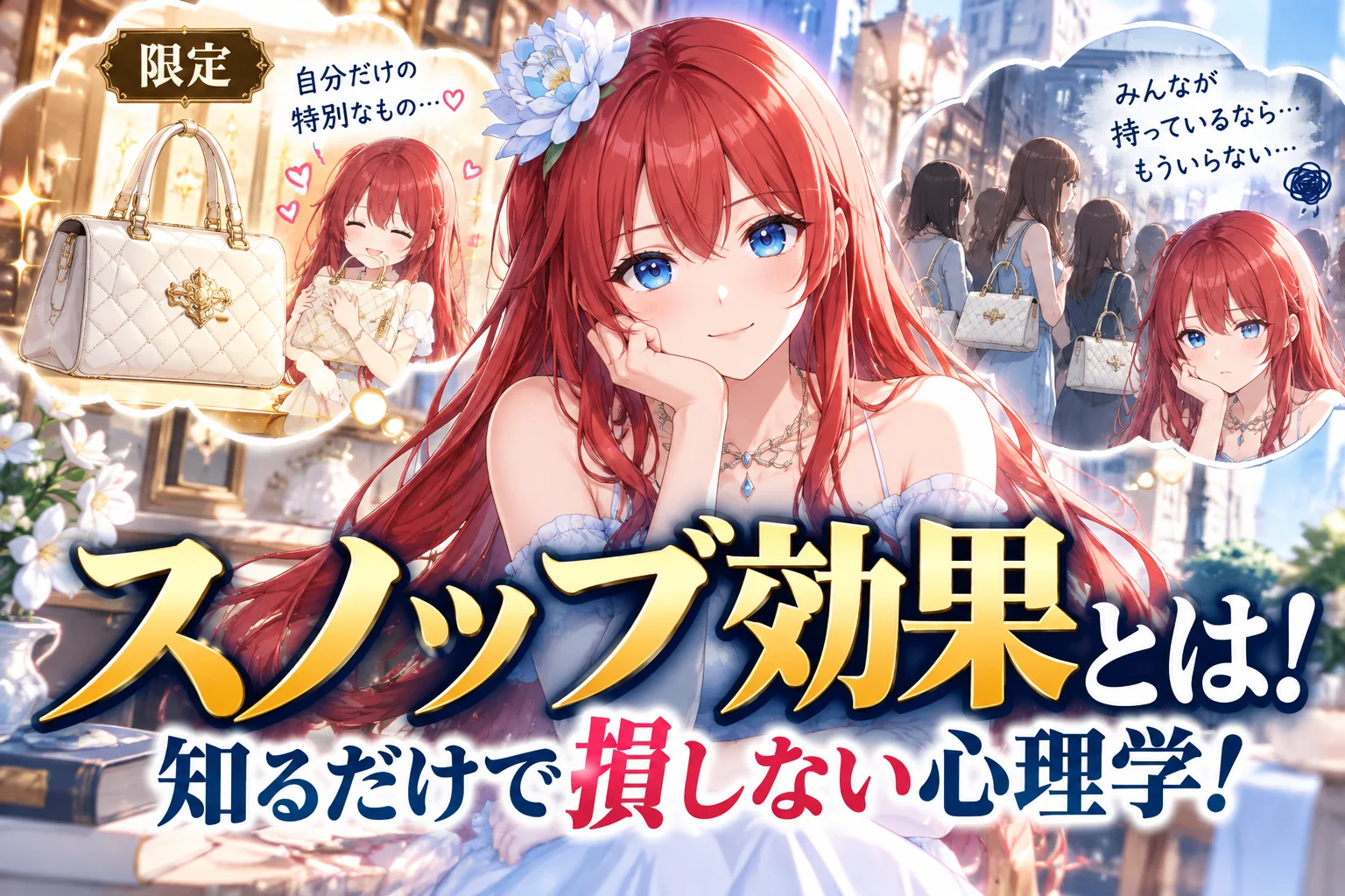 スノッブ効果とは！知るだけで損しない心理学！